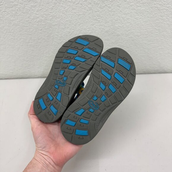 Chaco Z/1 Multicolor Classic Adjustable Strap Hiking Sandals Shoes Kids size 13 - Picture 8 of 8